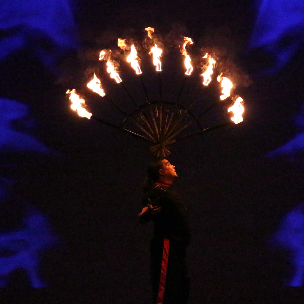 Ghislain Foulon & sa jonglerie de feu