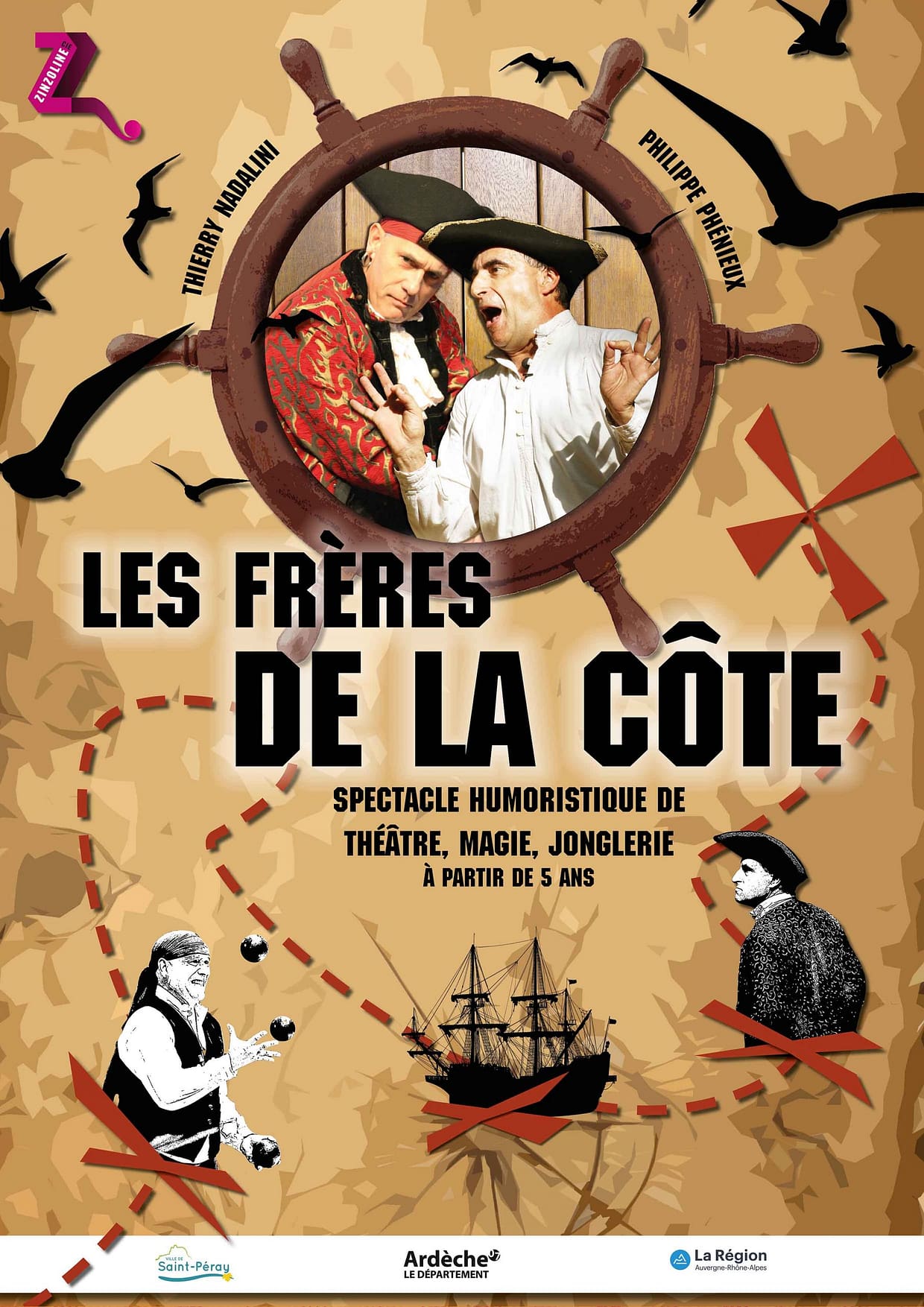 FDC Spectacle LES FRERES DE LA COTE