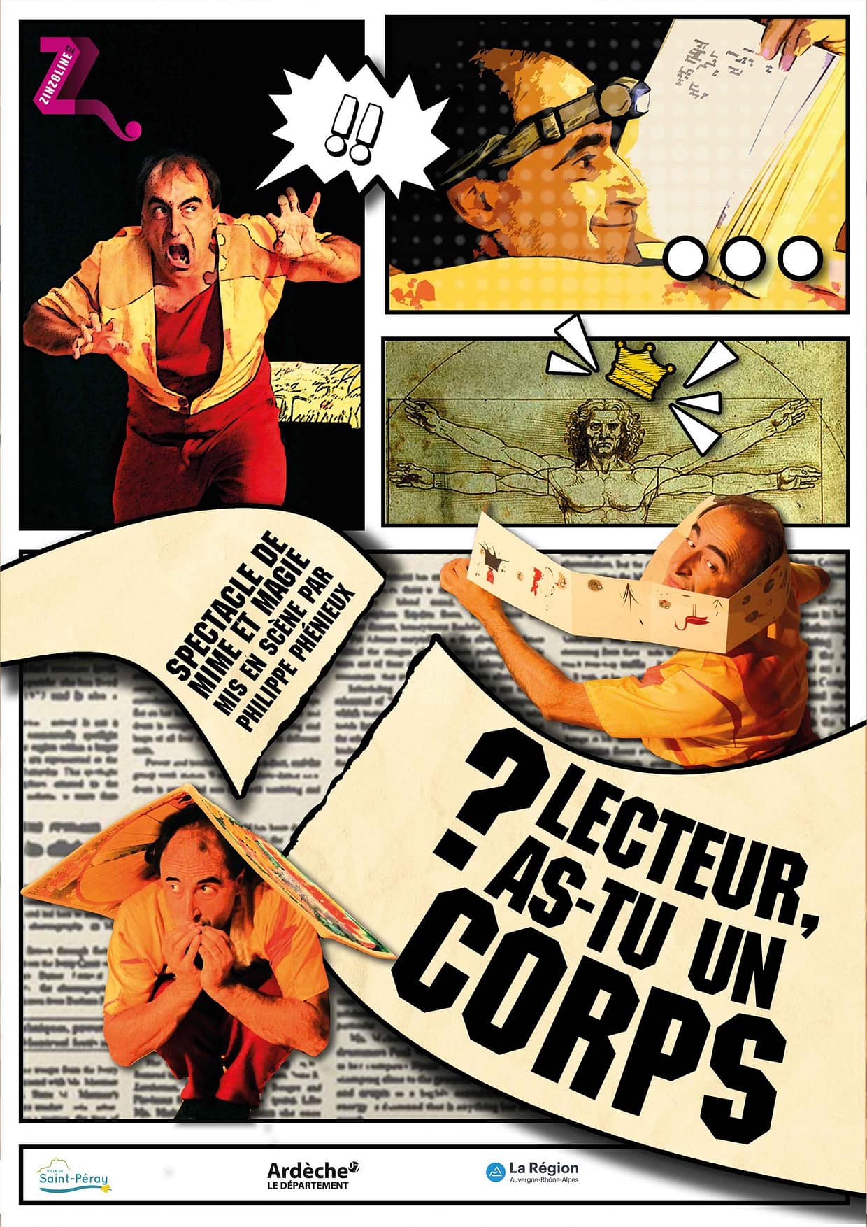 lecteur Spectacle LECTEUR AS-TU UN CORPS ?