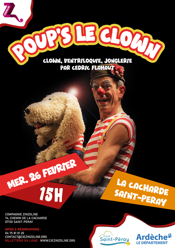 Poup's le clown spectacle