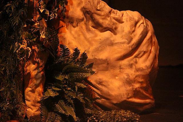 Spectacle autour de la grotte Chauvet proposé par la compagnie Zinzoline de Saint-Péray (07) - Ardèche