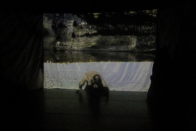 Spectacle autour de la grotte Chauvet proposé par la compagnie Zinzoline de Saint-Péray (07) - Ardèche