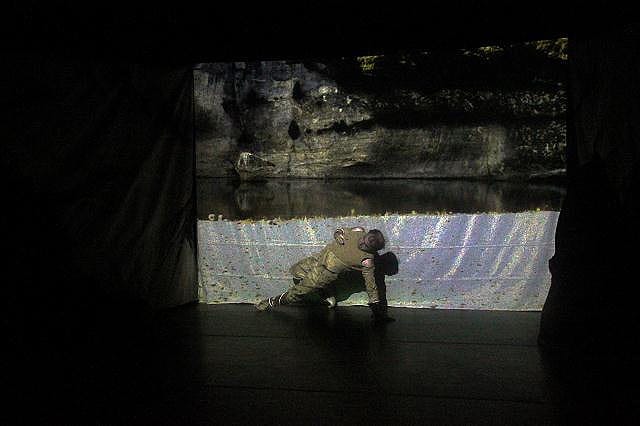 Spectacle autour de la grotte Chauvet proposé par la compagnie Zinzoline de Saint-Péray (07) - Ardèche