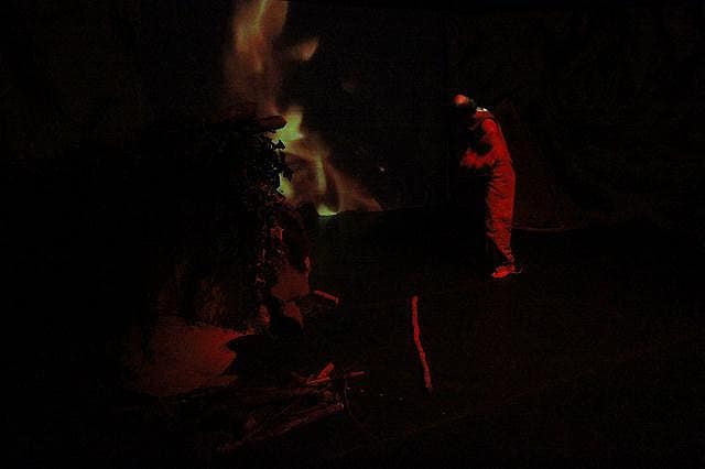 Spectacle autour de la grotte Chauvet proposé par la compagnie Zinzoline de Saint-Péray (07) - Ardèche