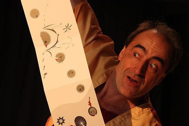 Spectacle de la compagnie Zinzoline autour de la lecture - Histoires sans parole