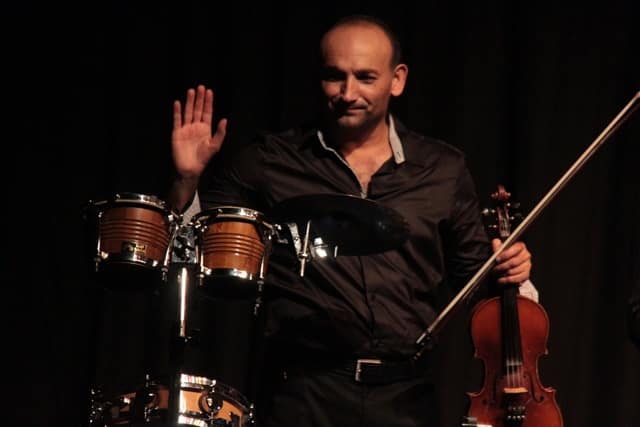 Concert de Urs Karpatz à la Cacharde à Saint-Péray