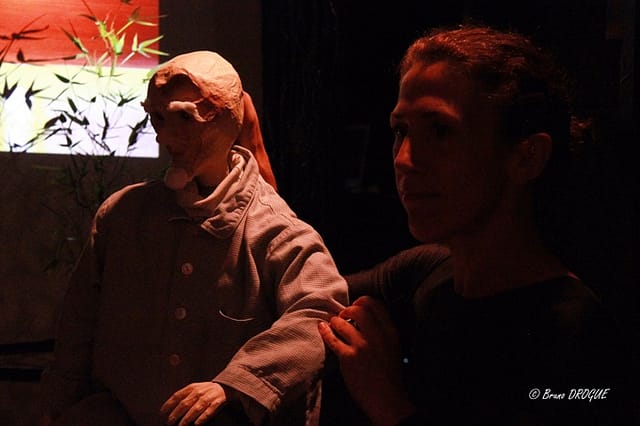 Festival l'enfance de l'art organisé par Zinzoline en 2016 - spectacle compagnie Tout Court