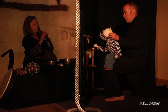 Festival l'enfance de l'art organisé par Zinzoline en 2016 - spectacle compagnie Tout Court