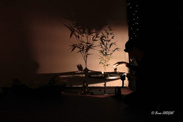 Festival l'enfance de l'art organisé par Zinzoline en 2016 - spectacle compagnie Tout Court