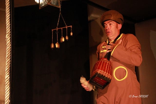 Festival l'enfance de l'art organisé par Zinzoline en 2016 - spectacle compagnie Tout Court