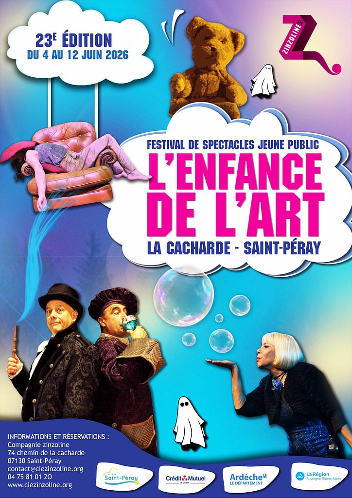 Affiche 2026 - Festival L'Enfance de l'Art (SCOLAIRES)