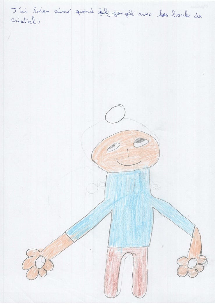 Dessins des enfants de l'école Lucien Roux de Saint-Georges-lès-bains en Ardèche, Mimages 2021
